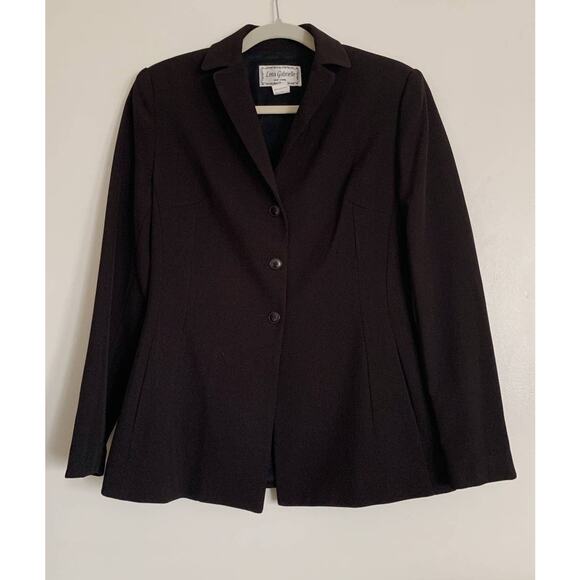 Black Vintage Lena Gabrielle Blazer 4 - Picture 1 of 4